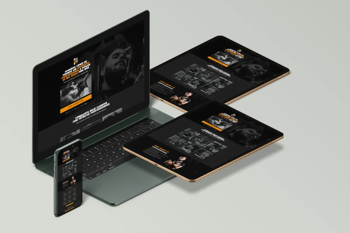 lp-barbearia 4 telas