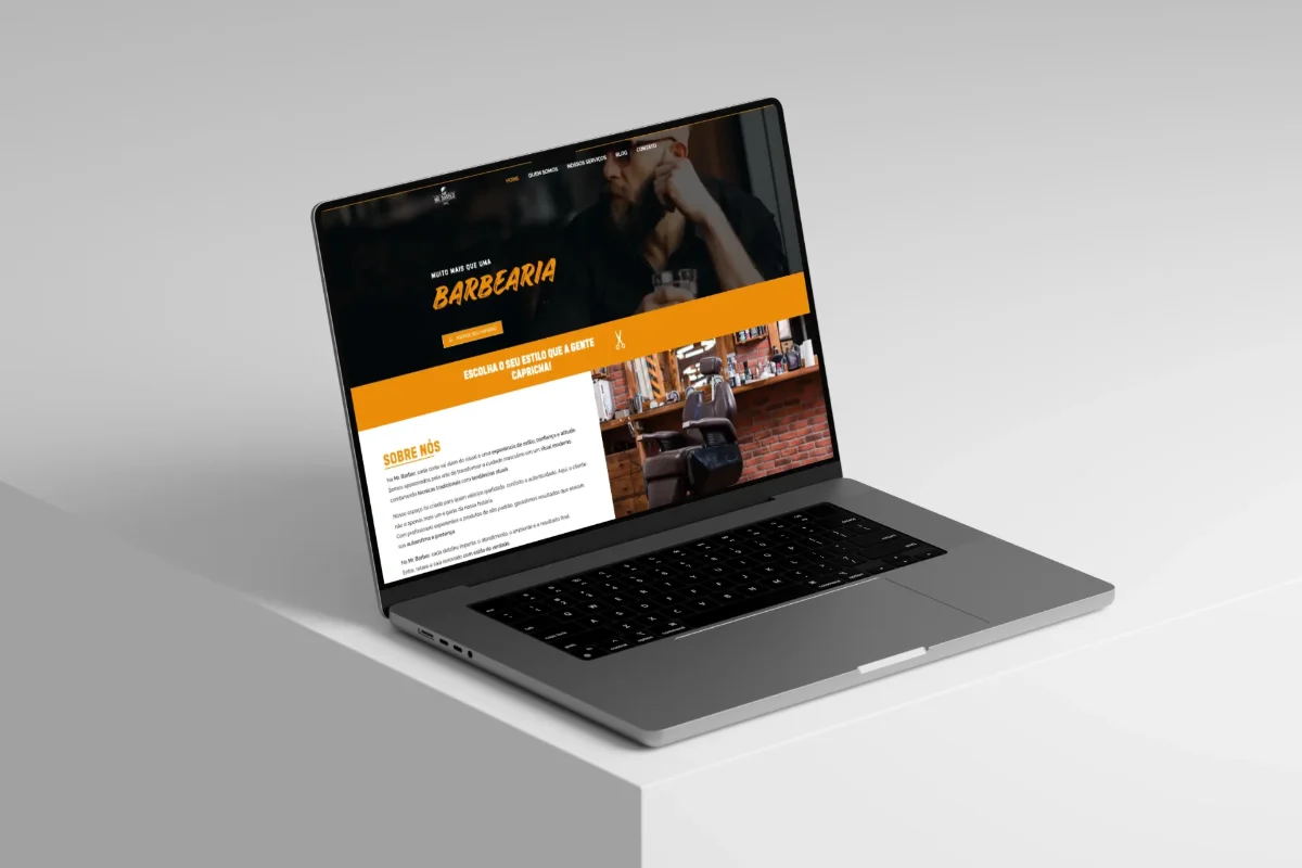 site-institucional-barbearia